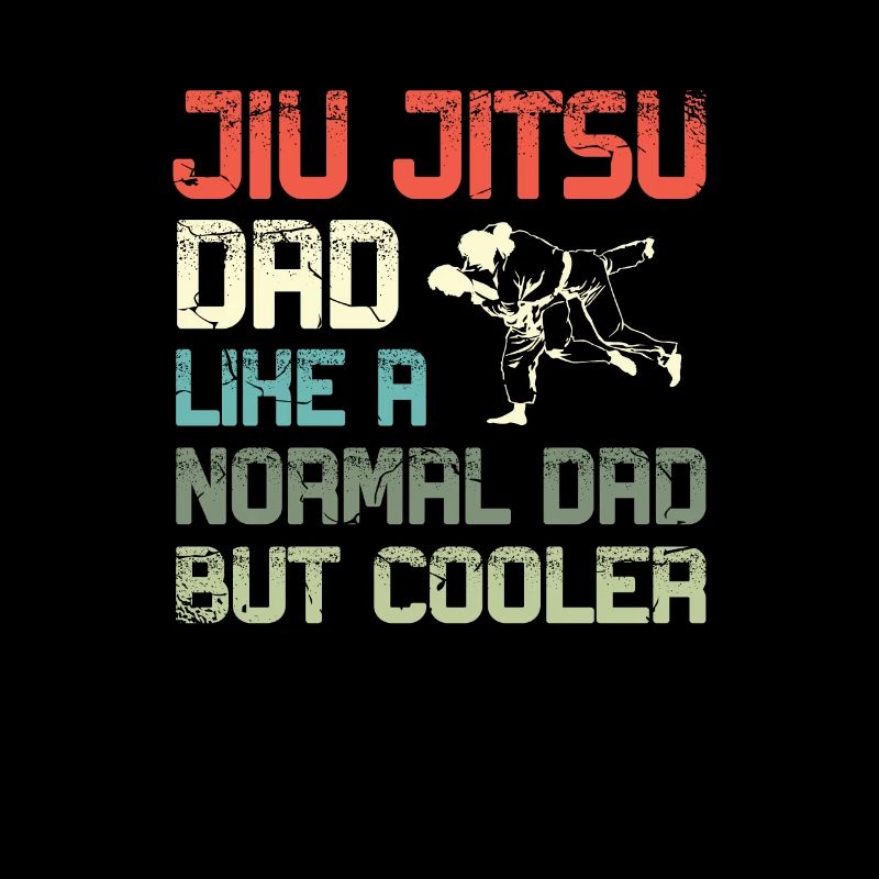Jiu Jitsu Papa Comme un père normal mais Jiu plus cool