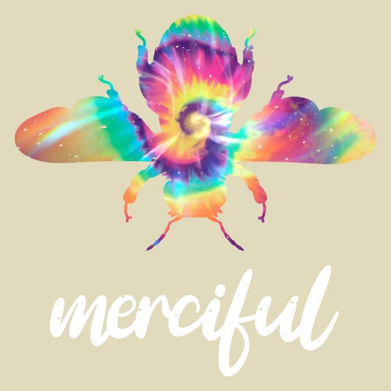 Tie Dye Bee Merciful Biene Be Merciful