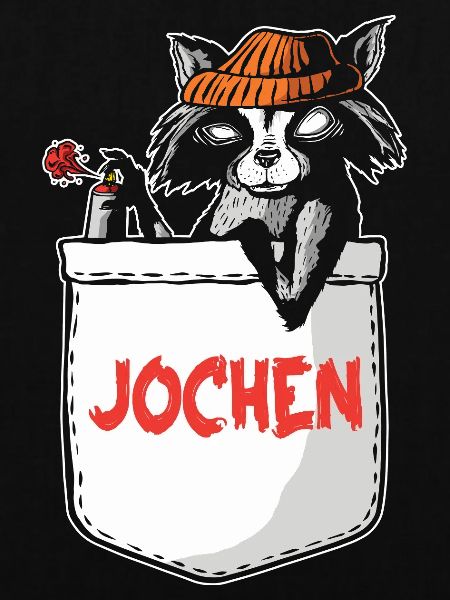 Waschbär Jochen