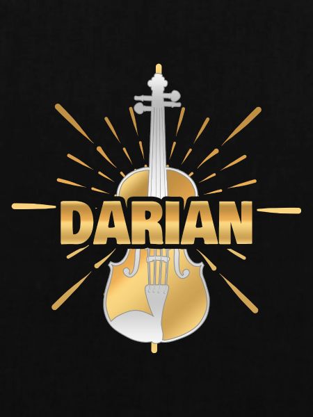 Darian als Violinist