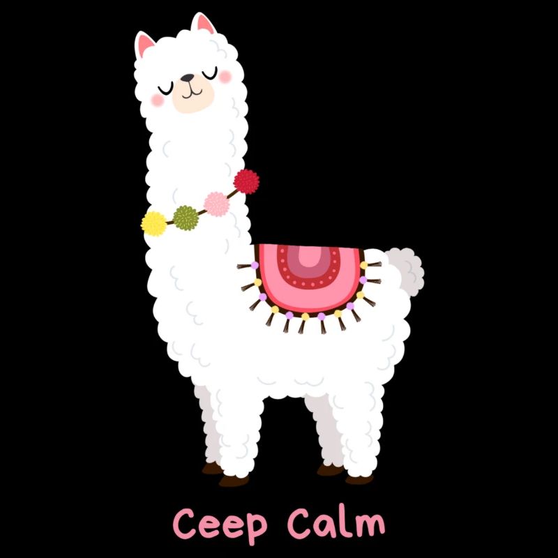 Llama keep calm