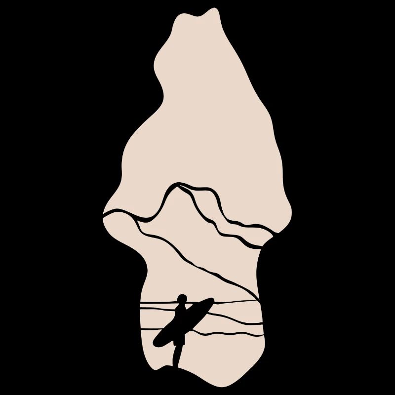 Baie surfer