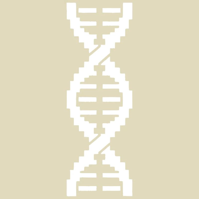 Digital DNA Genetik Symbol