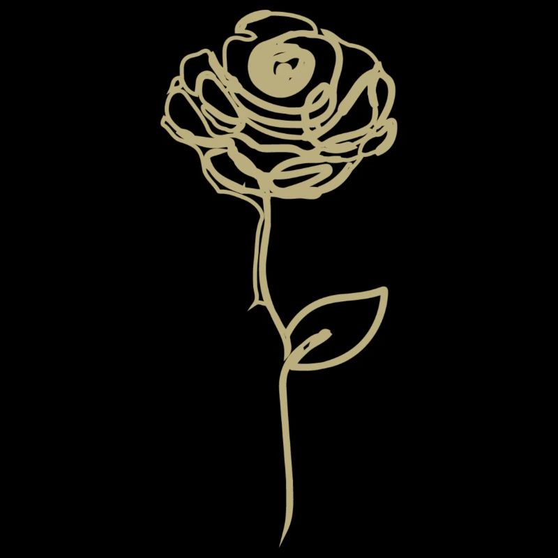 rose dorée