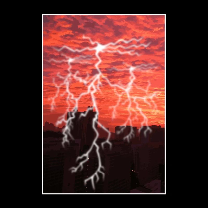 Thunderstorm weatherman gift