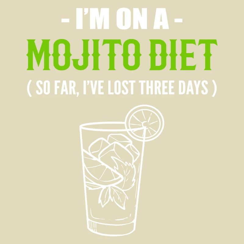 Mojito -Diät Starker Trinker Geschenk