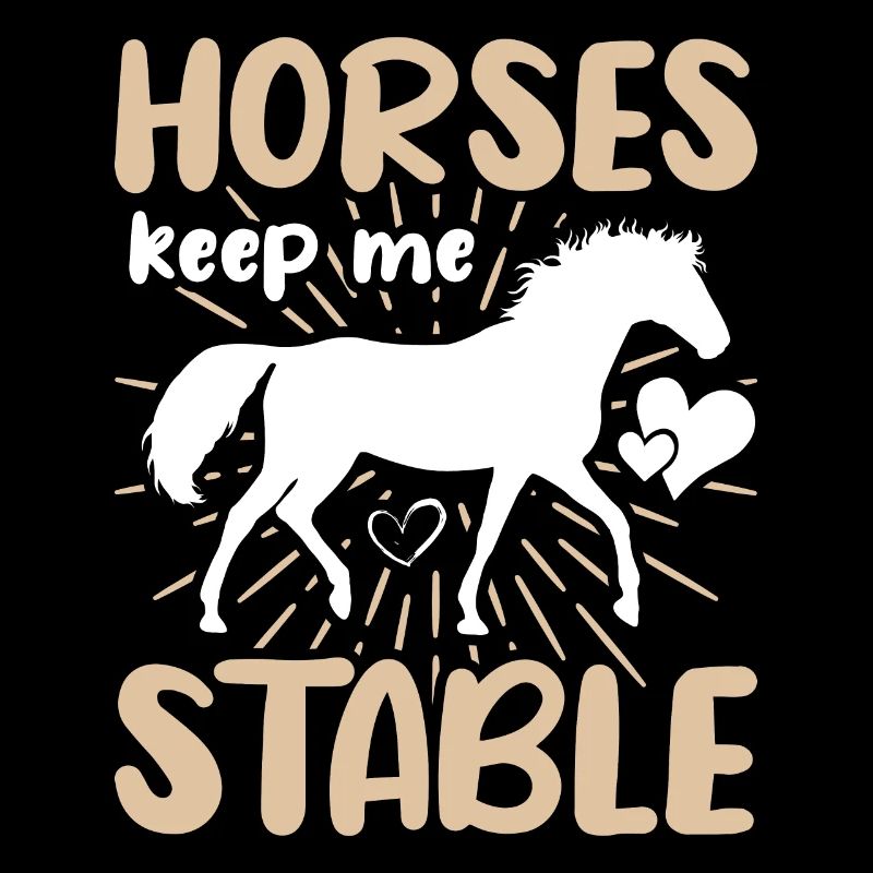 Les chevaux me gardent stable