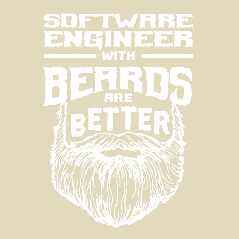 Software engineer with beards is better development