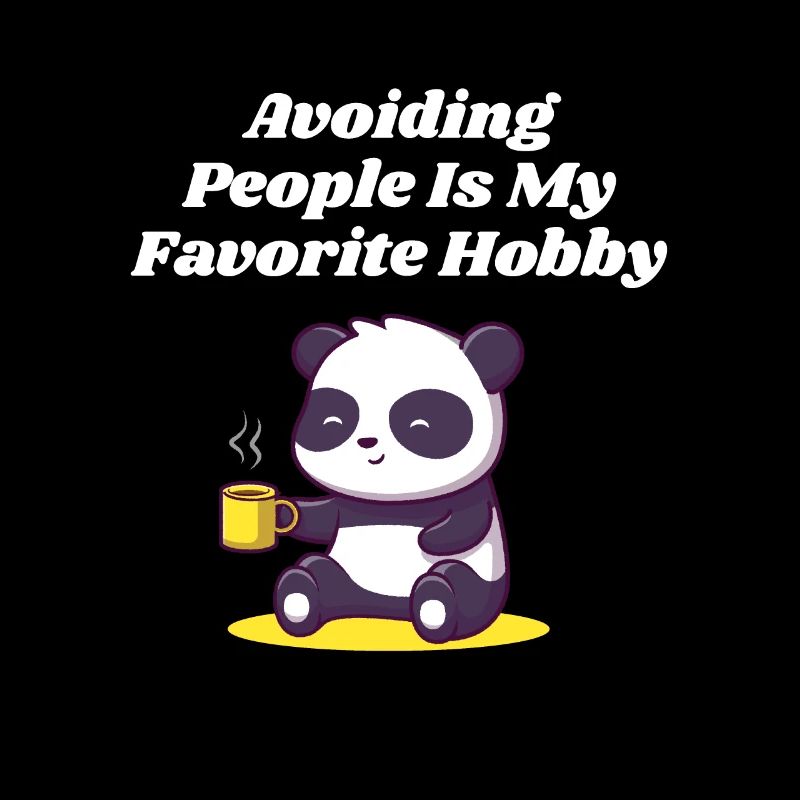 Avoiding people is my hobby funny introv