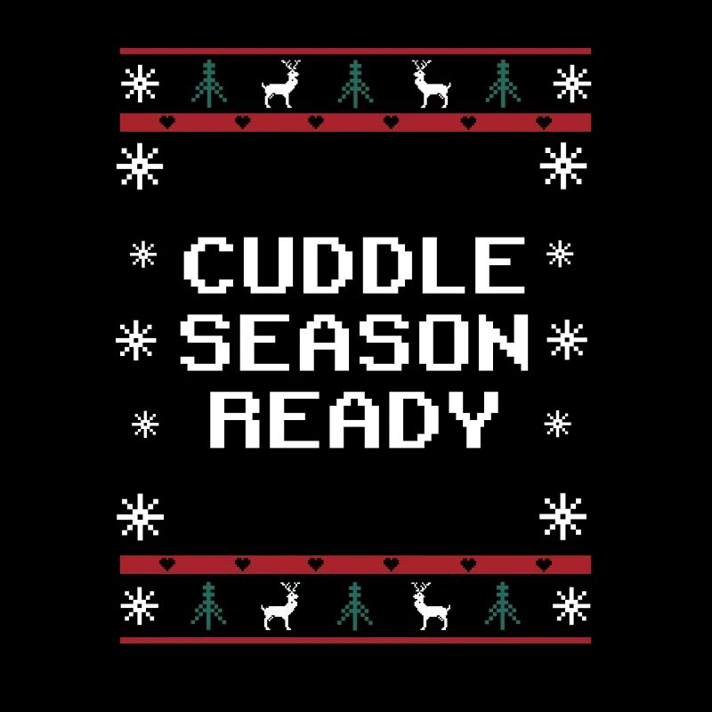 Cuddly Christmas couples Christmas lied
