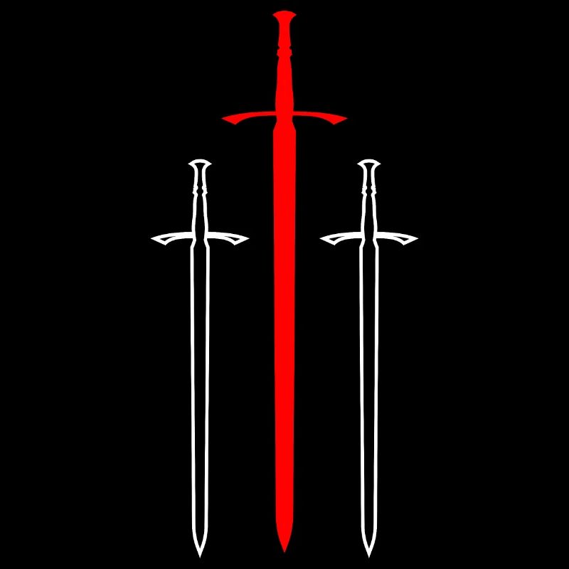 Épée rouge
