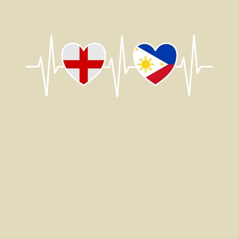 Angleterre et Philippines Drapeaux philippins