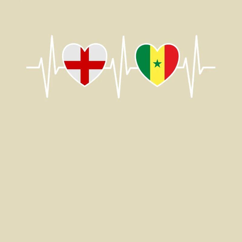 Angleterre et Sénégal Drapeau sénégalais Drapeaux