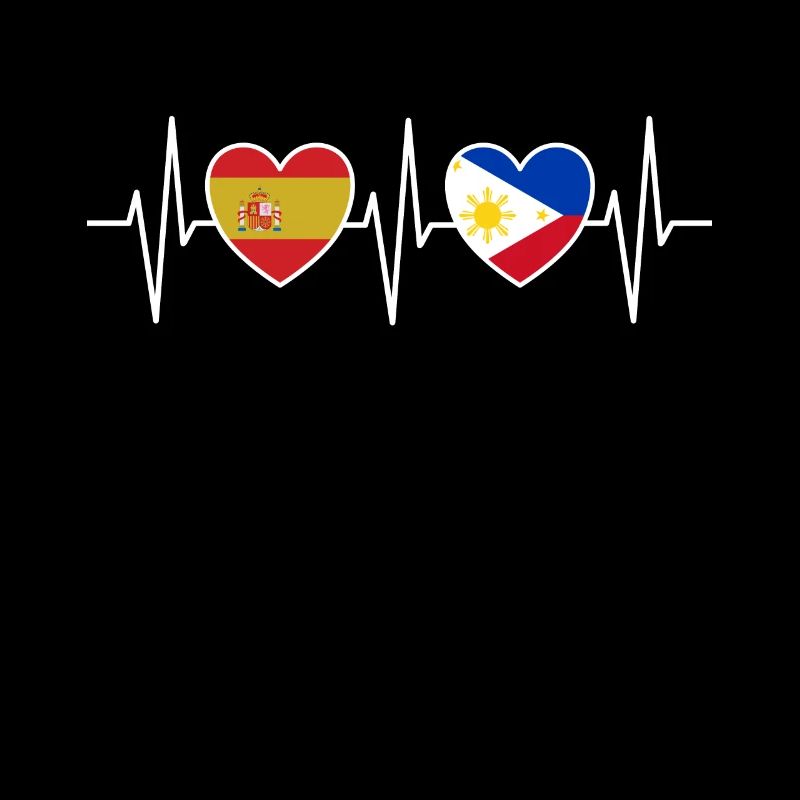 Spain and Philippines Philippine flags