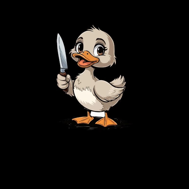Funny I Have Stability Ability To Stab Cute Duck