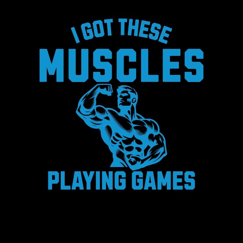 Programmer I Got These Muscles Playing Games