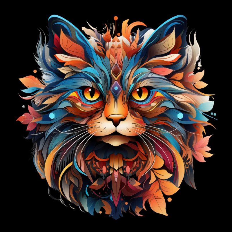 Chat Coloré