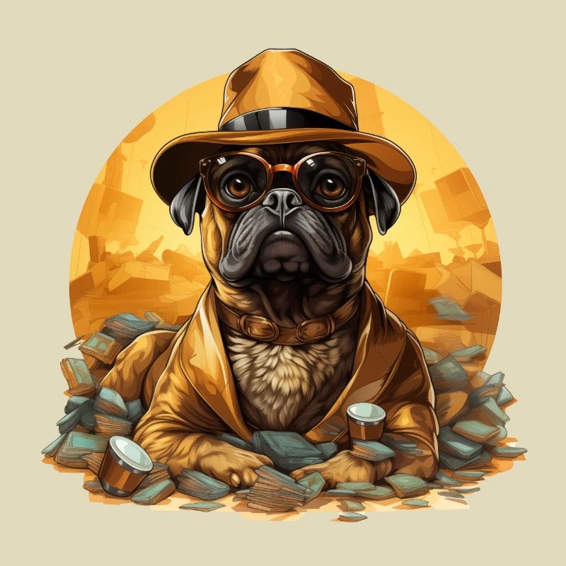 Mops Gold Digger