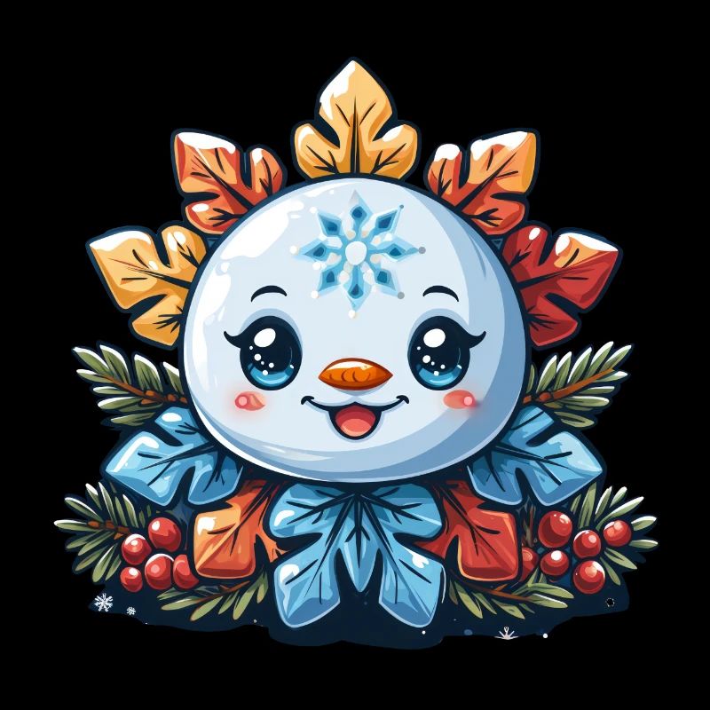 Flocon de neige pour les enfants