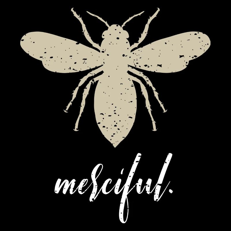 Beige Bee Merciful Biene Be Merciful