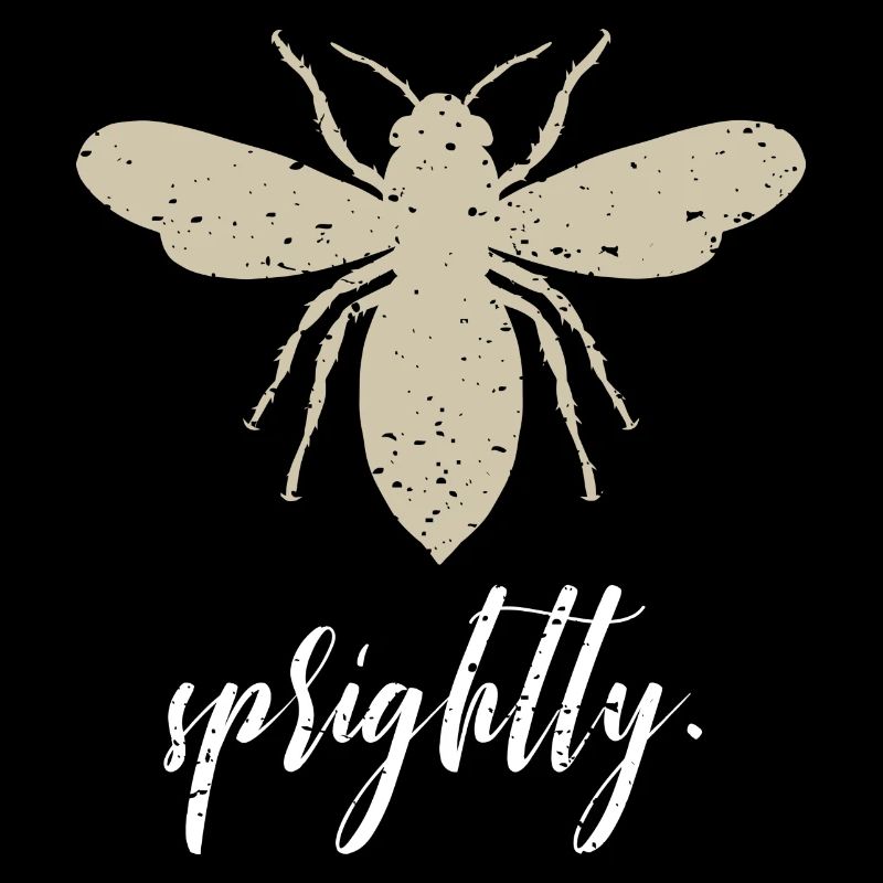 Beige Bee Sprightly Biene Be Sprightly