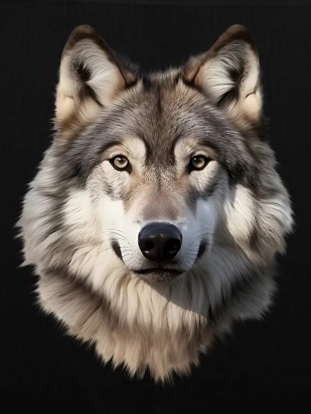 Wolf (weiß/grau)