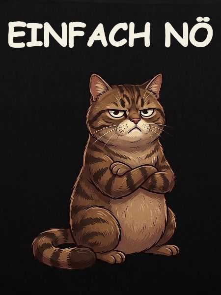 Katze Lustiger Spruch