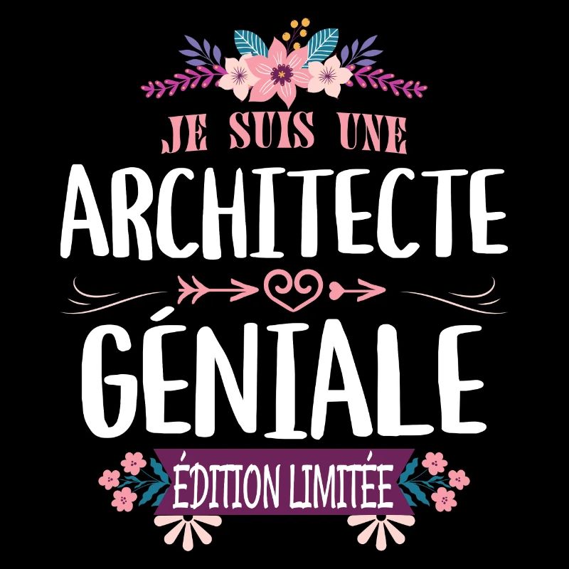 Femme Édition Limitée Architecte Géniale