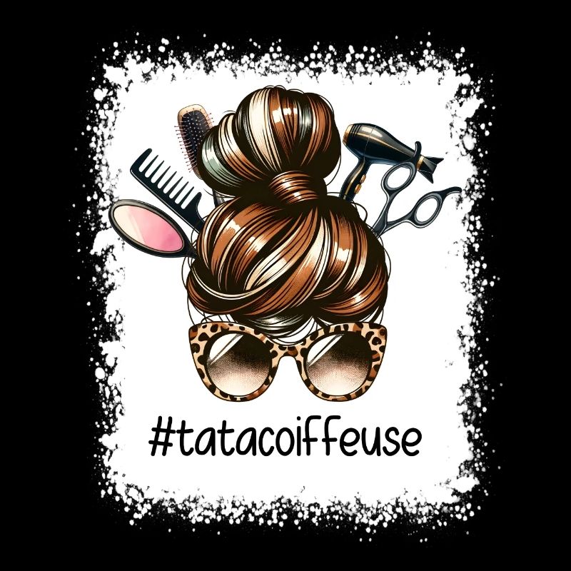 Chignon Tante Coiffeuse Super Tata Coiffeuse