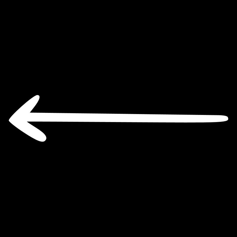 Arrow drawing sketch white