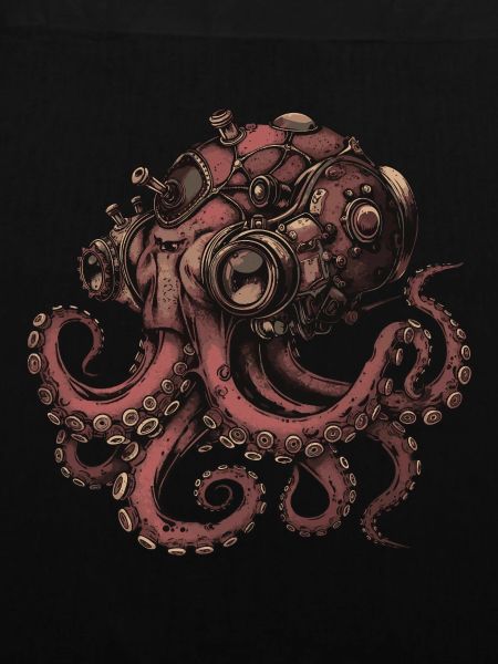Steampunk Kraken