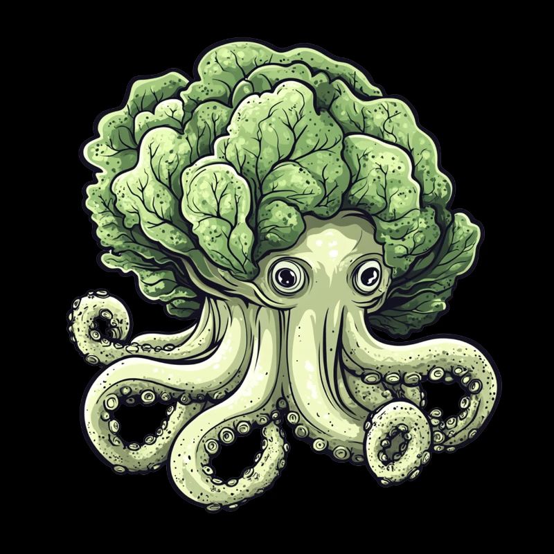 Oktopus Kohlkopf
