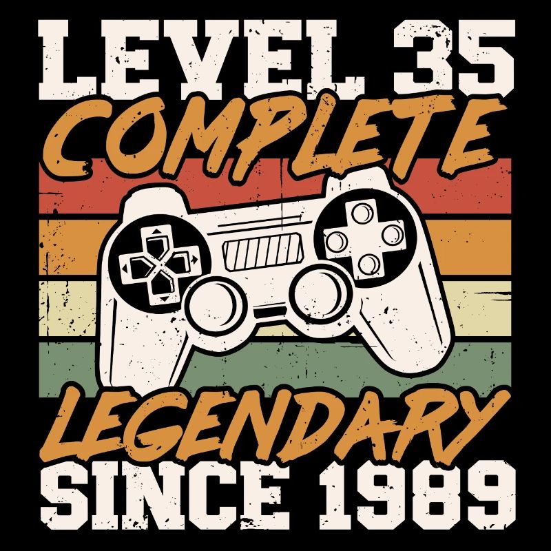 35th Birthday Level 35 Complete Vintage 1989