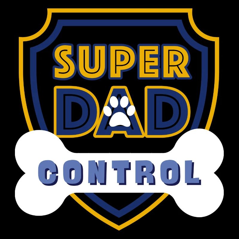 Super Dad Control Dark Blue