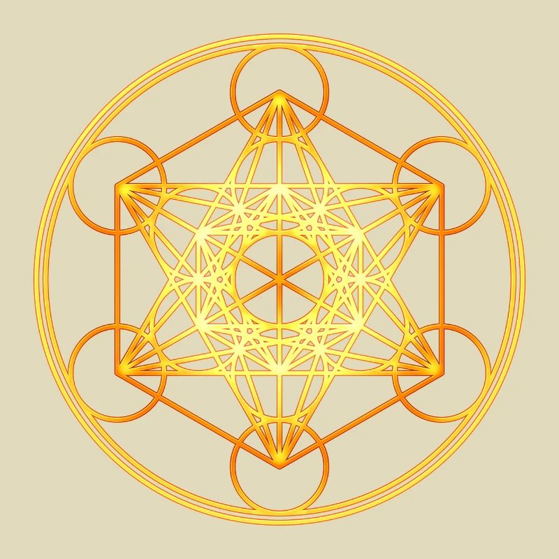 Metatron's Cube Sacred Geometry Mathematics Math
