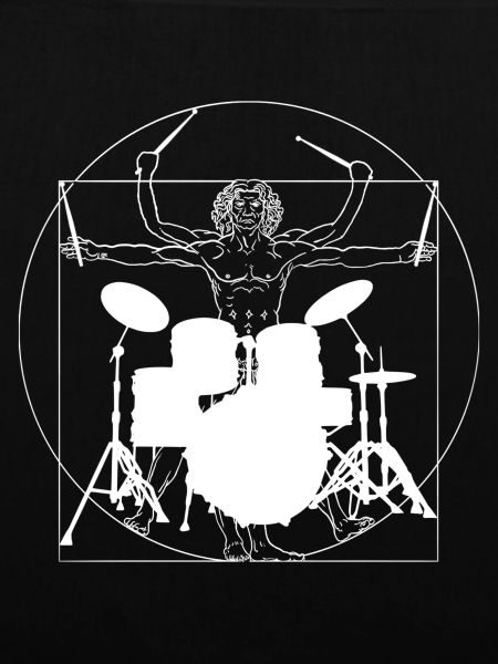 Drummer Vitruvian Man Drumsticks