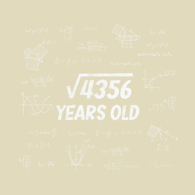 Square root from 4356 - 66th birthday math nerd