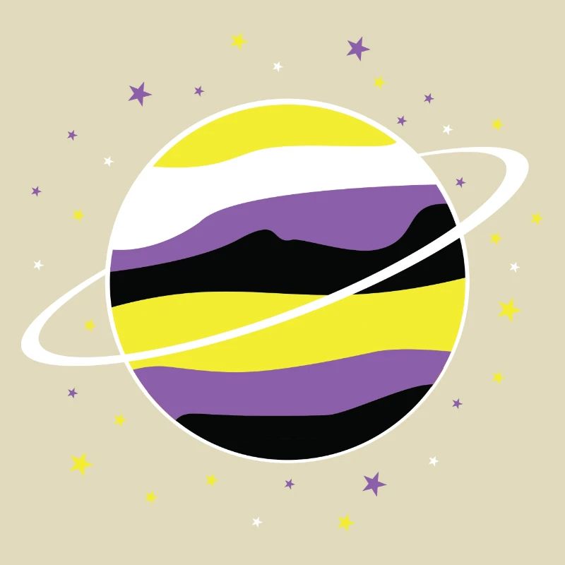 Nonbinary Planet Nonbinary Pride