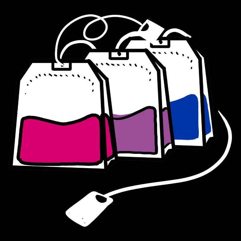Bisexual Pride Sachet de thé