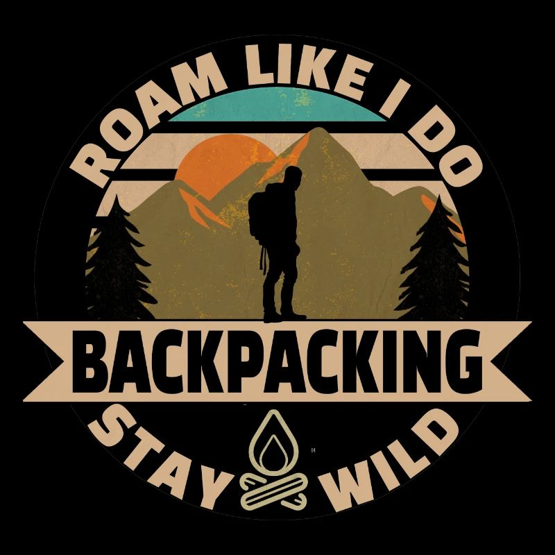 Backpacker entwerfen Backpacking