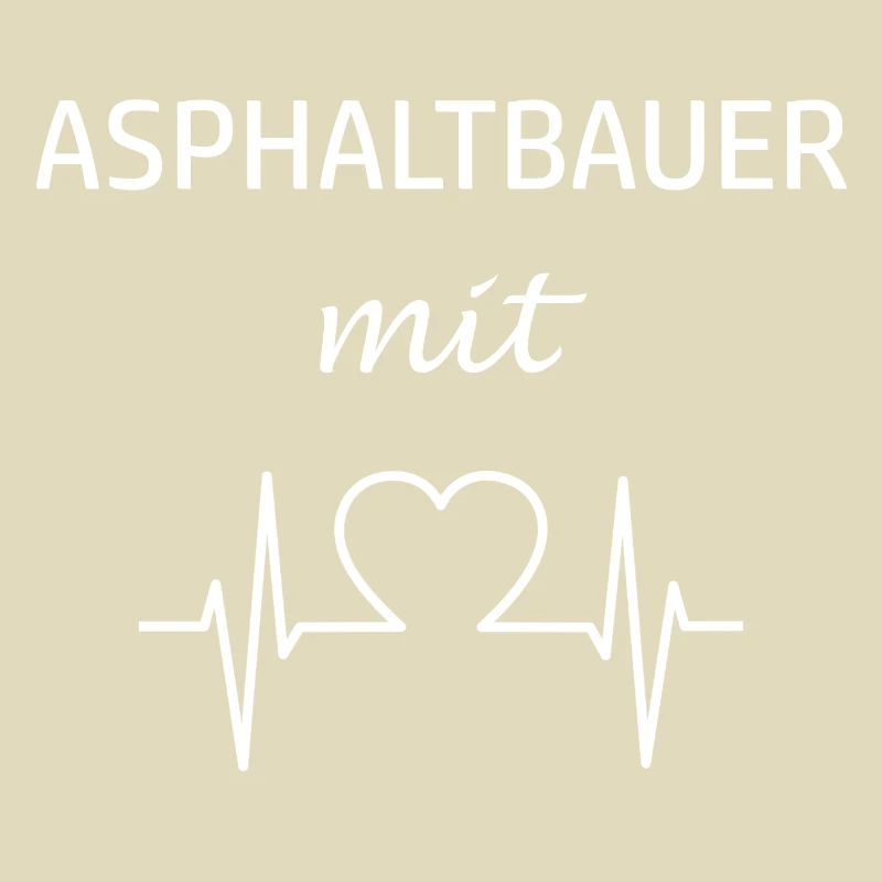 Asphaltbauer Mit Herz