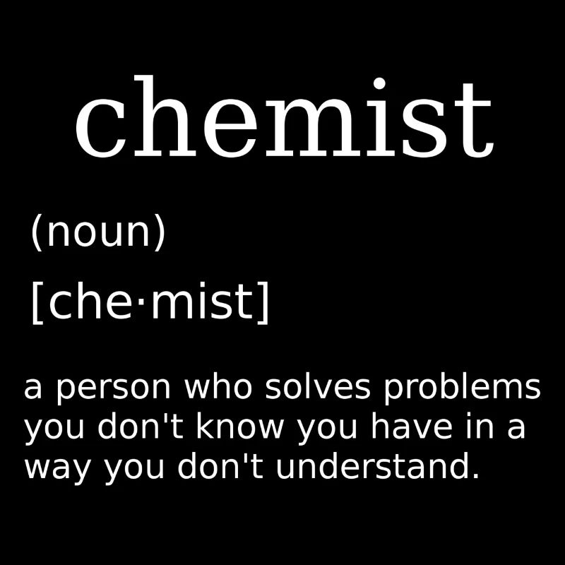 Chimie Chimiste Sciences Professeur de chimie Professeur