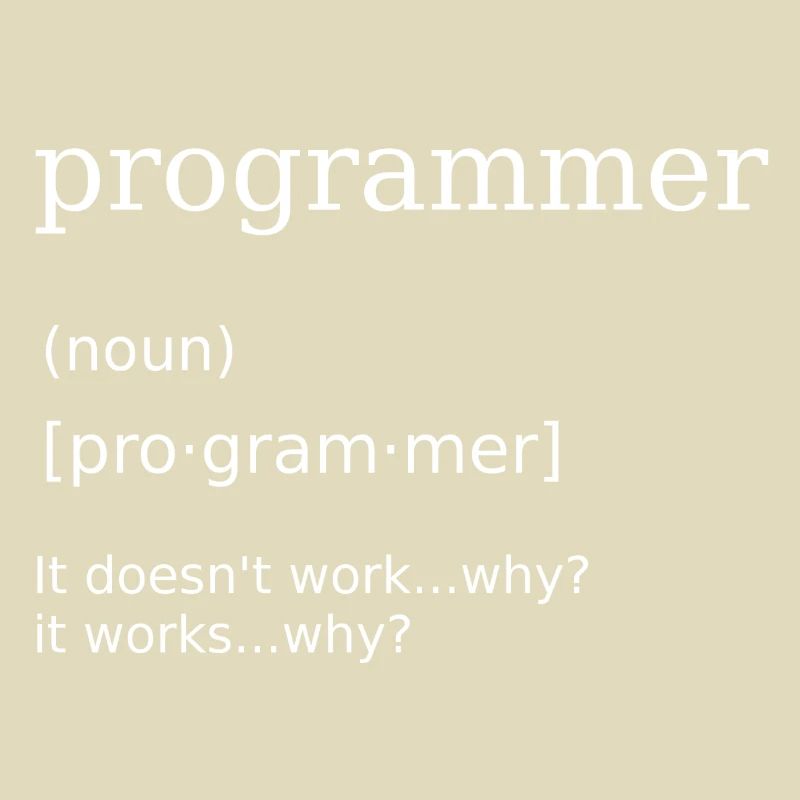 Programmierer Informatiker Programming Humor