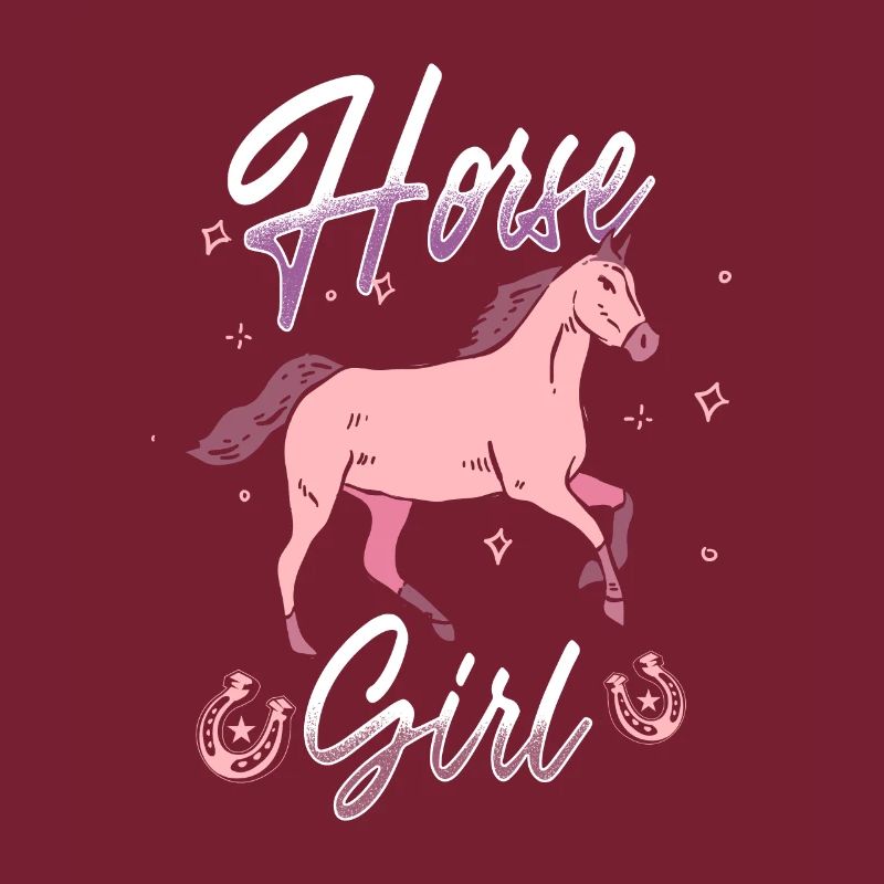 Fille cheval
