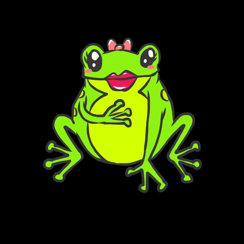 Frog tadpole toad amphibian toad frog sweet