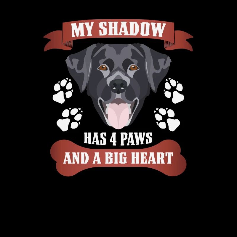 Mein Schatten hat 4 Pfoten, Schwarzer Labrador,