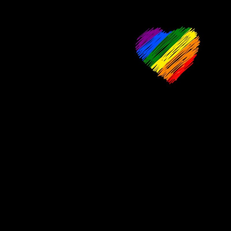 Herz Regenbogenfarben Pride LGBTQ