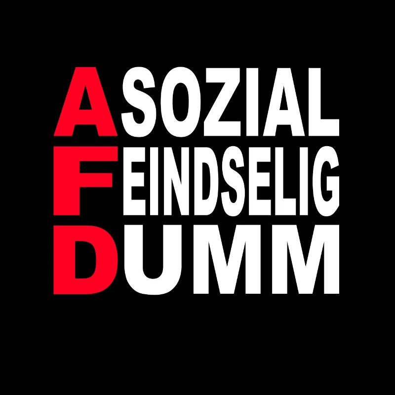 asozial feindselig dumm