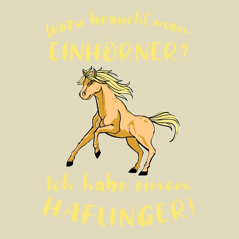 Haflingermotiv Pferde Haflinger Geschenkidee
