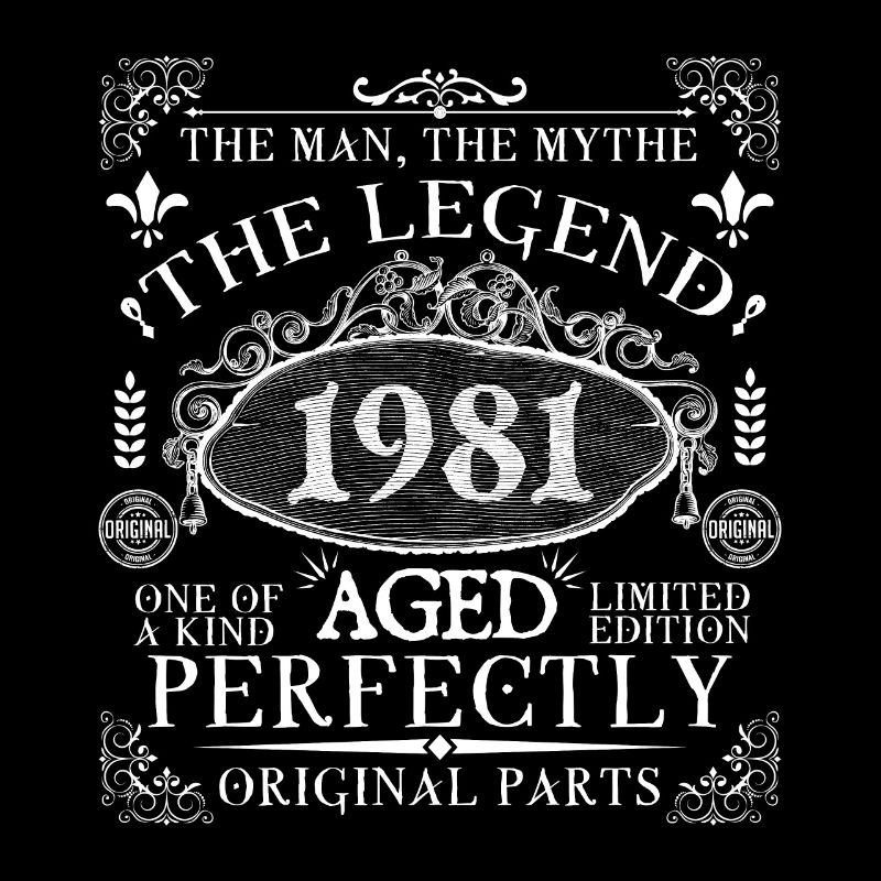 1981 Legend | Vintage Aged Perfectly 1981